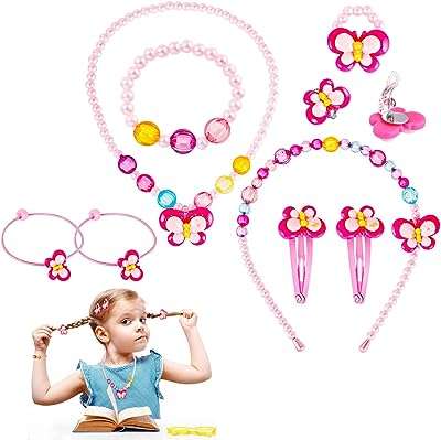 Ensemble de bijoux pour bébés filles bracelet collier bague pinces à. DIAYTAR COTE D'IVOIRE  - votre guichet unique en ligne pour des produits discount irrésistibles. Parcourez notre large éventail de gadgets innovants, d'équipements ménagers pratiques et de vêtements tendance à prix cassés. Ne manquez pas cette opportunité de faire de bonnes affaires et de réaliser des économies considérables.