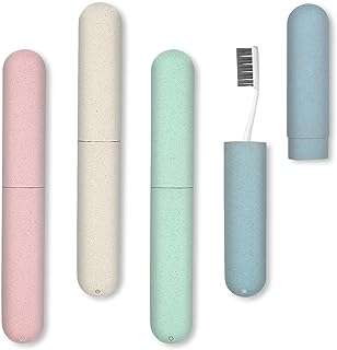 Paquet de 4 brosses à dents de voyage étui de rangement pour brosse. DIAYTAR COTE D'IVOIRE, votre destination shopping pour toutes les bonnes affaires. Découvrez notre large gamme de produits discount, des accessoires de mode aux articles pour animaux de compagnie. Faites des économies sur tous vos achats avec DIAYTAR COTE D'IVOIRE .