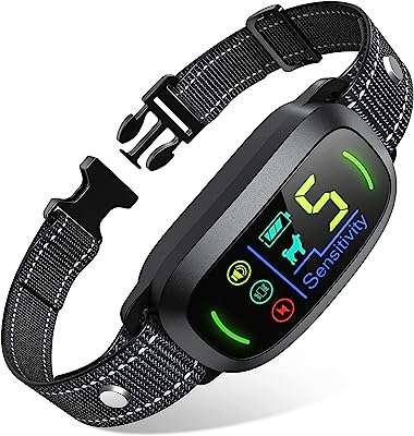 Collier anti aboiement pour chien collier intelligent rechargeable fafafrog de dressage avec 5. DIAYTAR COTE D'IVOIRE  - La boutique en ligne qui rend le shopping abordable! Découvrez notre sélection de produits discount, comprenant des équipements informatiques, des appareils électroménagers, des vêtements tendance et bien plus encore, tous à des prix défiant toute concurrence.