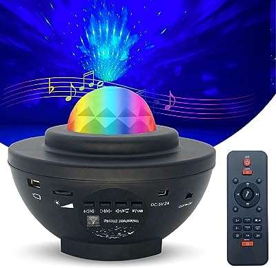 Projecteur d'étoiles pour enfants veilleuse à intensité variable bluetooth 10 couleurs avec télécommande. Ne ratez pas les bonnes affaires chez DIAYTAR COTE D'IVOIRE, votre boutique en ligne discount pour tous vos besoins. Explorez notre gamme complète de produits pour la maison, l'électroménager, l'informatique, la mode et les gadgets, et profitez des meilleurs prix du marché sans compromis sur la qualité.