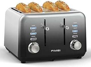 Grille pain fimi 4 tranches en acier inoxydable fente extra large grille pain. Faites des économies sans compromis sur la qualité avec DIAYTAR COTE D'IVOIRE  ! Trouvez tout ce dont vous avez besoin, de l'électroménager aux gadgets high-tech en passant par les accessoires de mode, le tout à des prix défiant toute concurrence. Visitez notre boutique en ligne et découvrez un large choix de produits discount pour améliorer votre quotidien.