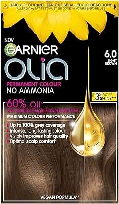 Coloration permanente garnier 6.0 châtain clair d'olia couverture 100 % des cheveux. DIAYTAR COTE D'IVOIRE  - Votre source incontournable de produits discount pour la maison, l'électroménager, l'informatique, la mode et les gadgets. Nous sommes fiers de vous offrir une sélection variée à des prix exceptionnels. Parcourez notre boutique en ligne dès maintenant et trouvez les meilleures affaires!