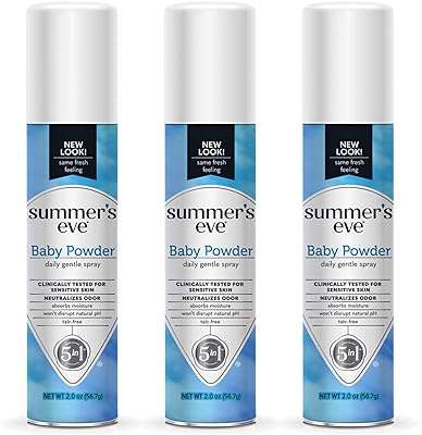 Spray rafraîchissant summer's eve poudre pour bébé 2 onces paquet de 3. Privilégiez le style sans vous ruiner avec DIAYTAR COTE D'IVOIRE . Notre boutique en ligne propose une sélection de produits mode et gadgets à des prix défiant toute concurrence. Vous trouverez chez nous les tendances du moment à des tarifs abordables. Profitez de cette opportunité et faites-vous plaisir sans vous ruiner.
