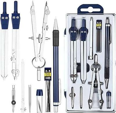 Ensemble de cercles géométriques mathématiques ensemble d'outils en métal géométrie de précision. La boutique en ligne DIAYTAR COTE D'IVOIRE  propose une large gamme de produits discount pour répondre à tous vos besoins. Obtenez les dernières innovations technologiques, les indispensables pour votre maison et une sélection de vêtements à la mode, le tout à des prix avantageux. Parcourez notre catalogue et profitez de réductions exceptionnelles !