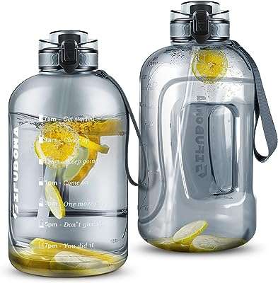 Jifu boa grande bouteille d'eau 3l avec poignée sans bpa anti fuite motivation pour sports. DIAYTAR COTE D'IVOIRE, votre destination shopping pour toutes les bonnes affaires. Découvrez notre large gamme de produits discount, des accessoires de mode aux articles pour animaux de compagnie. Faites des économies sur tous vos achats avec DIAYTAR COTE D'IVOIRE .