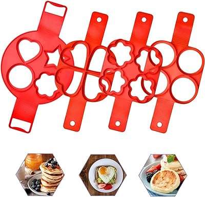 Moule à crêpes gâteau 4 pièces moule œufs en silicone réutilisable. Découvrez DIAYTAR COTE D'IVOIRE, votre magasin en ligne de confiance pour des bons plans à ne pas manquer. Explorez nos multiples catégories telles que l'électroménager, le mobilier, l'informatique et la mode, et dénichez les offres les plus avantageuses pour tous vos besoins, le tout en un seul endroit.