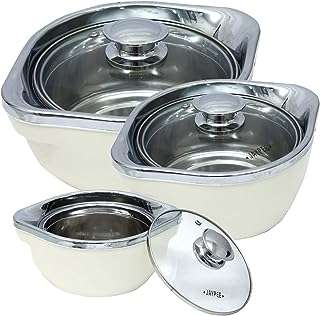 Ensemble de cocotte king international fiesta blanc isolé marmite marmite de service. Ne dépensez pas une fortune pour obtenir ce que vous désirez ! Découvrez DIAYTAR COTE D'IVOIRE, votre boutique en ligne de référence pour des produits de qualité, allant de l'électroménager aux accessoires de mode, à des prix défiant toute concurrence.
