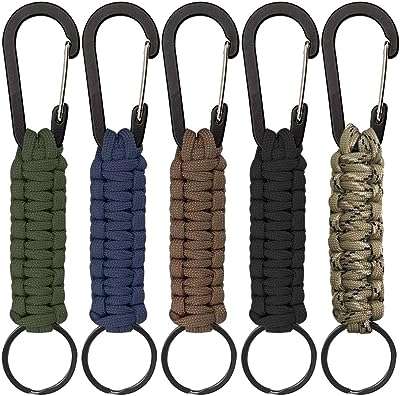Senhai 5 pièces porte clés paracorde avec mousqueton lanière tressée anneau crochet clip pour clés. Besoin de produits discount en un seul endroit ? DIAYTAR COTE D'IVOIRE  est là pour vous ! Explorez notre boutique généraliste et découvrez une multitude d'articles à prix réduit, couvrant tous vos besoins, de l'électroménager à la mode en passant par l'informatique. Naviguez en toute simplicité et trouvez les meilleures affaires en ligne chez DIAYTAR COTE D'IVOIRE  !