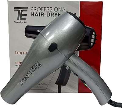 Sèche cheveux professionnel tecno elettra tornado 6000 super turbo argent 2500w fabriqué en italie. Faites des économies sans renoncer à vos envies chez DIAYTAR COTE D'IVOIRE, la boutique en ligne incontournable pour trouver des produits discount. Explorez notre sélection dédiée à la maison, l'électroménager, l'informatique, la mode et les gadgets, et profitez de prix réduits sur tous nos articles. Ne laissez pas passer cette occasion de faire de bonnes affaires !