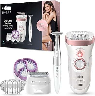 Épilateur braun silk epil 9 sensosmart avec 8 accessoires supplémentaires or rose. DIAYTAR COTE D'IVOIRE  est votre destination en ligne pour trouver une vaste sélection de produits à prix réduits. Que vous recherchiez des articles pour la maison, des appareils électroménagers de qualité, du matériel informatique ou même des accessoires de mode tendance, vous êtes sûr de trouver les meilleures affaires chez nous !
