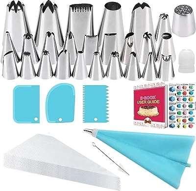 Ensemble de douilles de glaçage pour gâteaux en acier inoxydable poches à. Bienvenue chez DIAYTAR COTE D'IVOIRE, la référence incontournable pour des achats en ligne à prix réduits ! Parcourez notre collection diversifiée qui comprend tout, des essentiels pour la maison à des appareils électroménagers de premier ordre, des produits informatiques de pointe et des vêtements à la mode, jusqu'aux gadgets uniques que vous ne trouverez nulle part ailleurs. Faites des économies tout en profitant d'une expérience de shopping exceptionnelle.