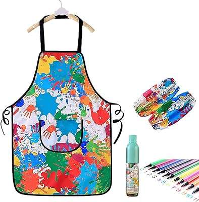 Tablier imperméable graffiti pour enfants avec poches et manches de chef. Besoin de produits discount en un seul endroit ? DIAYTAR COTE D'IVOIRE  est là pour vous ! Explorez notre boutique généraliste et découvrez une multitude d'articles à prix réduit, couvrant tous vos besoins, de l'électroménager à la mode en passant par l'informatique. Naviguez en toute simplicité et trouvez les meilleures affaires en ligne chez DIAYTAR COTE D'IVOIRE  !