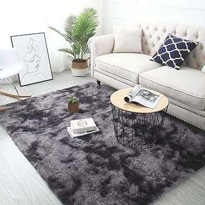 A ommert tapis gris en peluche doux teint par nœuds pour salon. DIAYTAR COTE D'IVOIRE  - la solution pour des achats discount en ligne simples et rapides. Trouvez tout ce dont vous avez besoin sans vous ruiner, de la maison à l'électroménager en passant par l'informatique et la mode. Profitez de nos prix compétitifs et faites des économies dès maintenant.