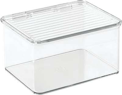 Idesign boîte de rangement de haricots empilable en plastique sans bpa pour cuisine avec couvercle. Découvrez DIAYTAR COTE D'IVOIRE, votre boutique en ligne généraliste offrant une sélection impressionnante de produits discount. Que vous recherchiez des articles pour votre maison, des appareils électroménagers à la pointe de la technologie, des équipements informatiques ou même les dernières tendances de la mode et les gadgets les plus cool, nous avons tout ce dont vous avez besoin, à des prix incroyablement bas !