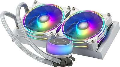 Cooler master masterliquid ml240 illusion white argb refroidisseur liquide pour processeur aio en boucle. Achetez intelligemment chez DIAYTAR COTE D'IVOIRE  et profitez de notre vaste sélection de produits discount. De la décoration pour votre maison aux ustensiles de cuisine en passant par les appareils électroménagers, notre boutique en ligne généraliste vous offre la possibilité de faire des économies tout en vous procurant des produits de qualité.