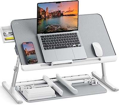 Table de lit pour ordinateur portable table réglable en cuir pvc saiji avec tiroir. Découvrez DIAYTAR COTE D'IVOIRE  - votre guichet unique pour des achats discount en ligne. Que vous recherchiez des produits électroménagers, des gadgets high-tech ou des vêtements tendance, notre boutique généraliste propose une large gamme d'articles à prix réduits pour tous les budgets. Ne manquez pas les bonnes affaires chez DIAYTAR COTE D'IVOIRE  !