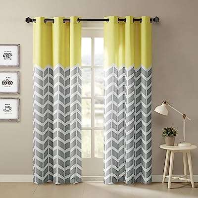 Rideaux imprimés à chevrons jaunes et gris au design intelligent pour salon ou chambre. Bienvenue chez DIAYTAR COTE D'IVOIRE, la boutique en ligne où vous pouvez trouver tout ce dont vous avez besoin à des prix défiant toute concurrence. Découvrez notre vaste gamme de produits discount, que ce soit des articles pour la maison, de l'électroménager, de l'informatique, de la mode ou des gadgets. Faites des économies sur tous vos achats grâce à DIAYTAR COTE D'IVOIRE .
