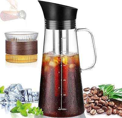 Cafetière à froid fc22 capacité 12 l carafe en verre avec couvercle. DIAYTAR COTE D'IVOIRE, votre destination en ligne pour tous les produits discount dont vous avez besoin. Explorez notre large gamme de produits, allant des gadgets de dernière génération aux vêtements à la mode, en passant par les équipements informatiques et bien plus encore, le tout à des prix imbattables.