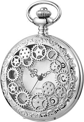 Montre de poche classique et montre creative gear. DIAYTAR COTE D'IVOIRE, votre partenaire en ligne pour des produits discount de qualité à des prix imbattables ! Trouvez tout ce dont vous avez besoin, des articles pour la maison aux appareils électroménagers, en passant par les accessoires informatiques et les produits tendance de la mode. Faites des bonnes affaires dès maintenant en visitant notre boutique en ligne.