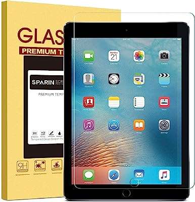 Protecteur d'écran en verre trempé sparin compatible avec ipad 6e génération. Faites un bond dans le monde des bonnes affaires avec DIAYTAR COTE D'IVOIRE  ! Découvrez notre boutique en ligne généraliste où vous trouverez tout ce dont vous avez besoin, de la maison à l'électroménager, de l'informatique à la mode, et même les derniers gadgets. Ne sacrifiez pas votre budget pour vous faire plaisir, optez pour nos produits discount de qualité.