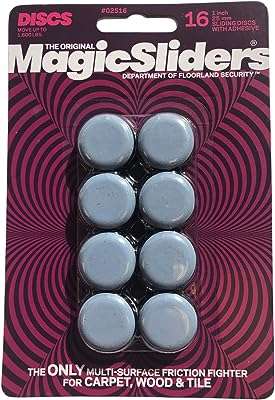 Curseurs magiques 16 pièces rondes de 1" meubles autocollants pour la protection des sols. DIAYTAR COTE D'IVOIRE  - Votre destination en ligne pour des offres discount sur tout ! Parcourez notre vaste sélection de produits pour équiper votre maison avec des électroménagers, des articles de mode tendance et même des gadgets technologiques, le tout à des prix incroyables. Ne manquez pas nos super promotions et économisez dès aujourd'hui !