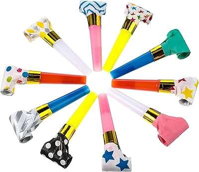 48 pièces de sifflets de souffleur de fête d'anniversaire musicaux en papier cadeaux. Faites un bond dans le monde des bonnes affaires avec DIAYTAR COTE D'IVOIRE  ! Découvrez notre boutique en ligne généraliste où vous trouverez tout ce dont vous avez besoin, de la maison à l'électroménager, de l'informatique à la mode, et même les derniers gadgets. Ne sacrifiez pas votre budget pour vous faire plaisir, optez pour nos produits discount de qualité.