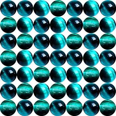 Perles de pierre aigue marine oeil de tigre 100 pièces rondes 8 mm pierres précieuses en vrac. DIAYTAR COTE D'IVOIRE  - La solution idéale pour les chasseurs de bonnes affaires en ligne. Trouvez des produits discount de haute qualité dans toutes les catégories, y compris la mode, l'électronique, l'ameublement et bien plus encore. Économisez sans compromis sur la qualité !