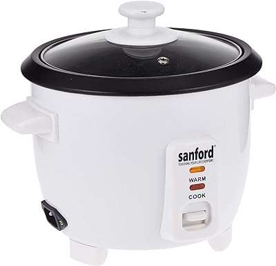 Cuiseur à riz sanford capacité métallique de 06 litre blanc  . DIAYTAR COTE D'IVOIRE, la référence en matière d'équipements de cuisine à prix doux. Découvrez notre sélection de petits et gros électroménagers qui donneront vie à vos recettes préférées sans pour autant vider votre portefeuille. Mettez à jour votre cuisine avec goût et efficacité grâce à nos offres exclusives et ajoutez une touche de modernité à votre chez-vous !