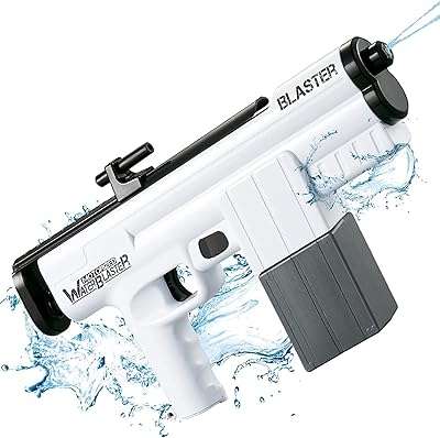 Pistolet à eau électrique pistolet automatique pour enfants et adultes 375cc. Trouvez des bonnes affaires tous les jours sur DIAYTAR COTE D'IVOIRE, votre boutique en ligne incontournable. Avec notre large gamme de produits discount allant de la maison à l'électroménager, de l'informatique à la mode et aux gadgets, vous êtes assuré de trouver ce que vous cherchez à prix abordable. Ne manquez pas nos offres spéciales et achetez en toute confiance dès aujourd'hui!
