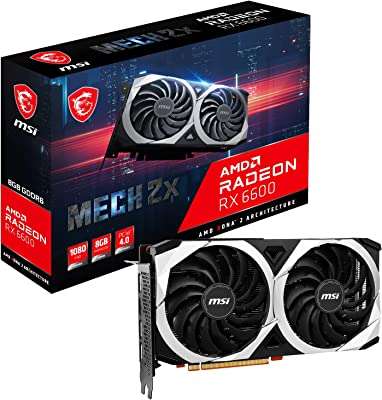 Carte graphique de jeu msi radeon rx 6600 mech 2x 8g. Faites des économies sans sacrifier la qualité sur DIAYTAR COTE D'IVOIRE, votre boutique en ligne discount ultime. Découvrez notre sélection soigneusement choisie de produits dans divers domaines, allant de l'informatique à la mode, et bénéficiez de prix imbattables. Faites-vous plaisir tout en respectant votre budget chez nous.