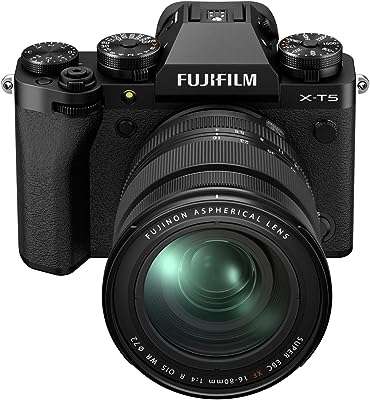 Kit fujifilm x t5 avec objectif xf 16 80 mm (noir). Exprimez votre style sans dépenser une fortune avec DIAYTAR COTE D'IVOIRE . Découvrez notre collection de vêtements tendance à prix discount, des dernières innovations de la mode aux classiques intemporels. Soyez à la mode sans vous ruiner, seulement avec DIAYTAR COTE D'IVOIRE .