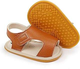 Sandales d'été pour tout petits unisexes avec semelle souple en cuir polyuréthane. DIAYTAR COTE D'IVOIRE, votre boutique en ligne préférée pour dénicher des produits à prix discount. Rendez-vous sur notre site pour trouver toutes les bonnes affaires de la maison à l'électroménager en passant par les gadgets high-tech. Ne sacrifiez pas la qualité pour économiser, optez pour DIAYTAR COTE D'IVOIRE  !