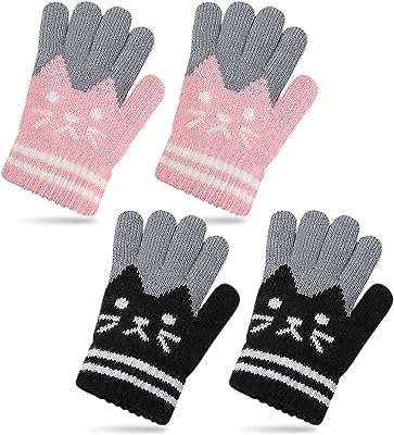 2 paires de gants d'hiver pour enfants chauds tricotés doux chat. DIAYTAR COTE D'IVOIRE  - des réductions incroyables sur tous les produits dont vous avez besoin. Parcourez notre boutique en ligne pour découvrir des offres discount sur des centaines d'articles, allant de la mode aux appareils électroménagers dernier cri.