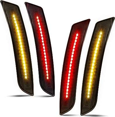 Roxify feux latéraux led réflecteur de fumée pare chocs avant arrière compatible avec camaro. DIAYTAR COTE D'IVOIRE  - Votre fournisseur en ligne pour des produits de qualité à des prix discount. Explorez notre boutique en ligne pour trouver des offres incroyables sur des articles allant des accessoires de mode aux appareils électroniques, en passant par les produits de jardinage et les jouets pour enfants.