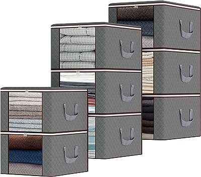 Isbasaa grands sacs de rangement pour vêtements pliables couette couverture oreiller avec fenêtre. Envie de faire de bonnes affaires ? Optez pour DIAYTAR COTE D'IVOIRE, votre destination en ligne pour des produits discount de la maison à l'informatique, vous offrant des réductions exclusives sur une large sélection d'articles.