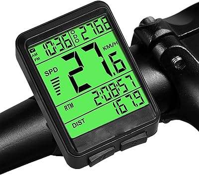 Compteur de vitesse de vélo ordinateur de vélo sans fil multifonctionnel compteur kilométrique étanche avec grand. Faites des économies sans sacrifier la qualité sur DIAYTAR COTE D'IVOIRE, votre boutique en ligne discount ultime. Découvrez notre sélection soigneusement choisie de produits dans divers domaines, allant de l'informatique à la mode, et bénéficiez de prix imbattables. Faites-vous plaisir tout en respectant votre budget chez nous.
