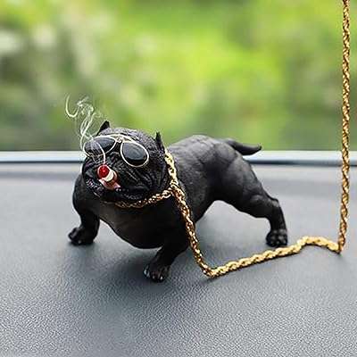 Ted ribbons bulldog car dashboard (7 x 14cm noir) polly pitbull. DIAYTAR COTE D'IVOIRE  vous propose une expérience d'achats en ligne unique. Découvrez notre sélection de produits discount allant de la maison à l'électroménager, de l'informatique à la mode, sans oublier les gadgets les plus en vogue. Ne dépensez pas plus que nécessaire et trouvez tous vos articles préférés à des prix incroyables !