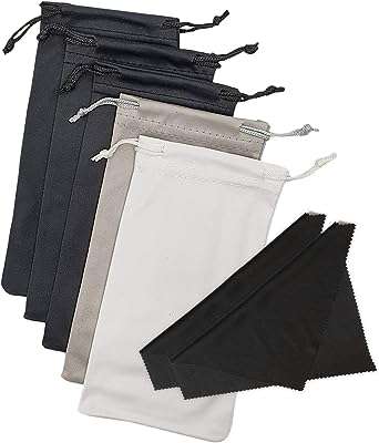 Sac de rangement en microfibre douce pour lunettes de soleil lunettes téléphones portables et accessoires. DIAYTAR COTE D'IVOIRE  est le paradis des bonnes affaires ! Trouvez tout ce dont vous avez besoin pour votre maison, de l'informatique à l'électroménager, à des prix défiant toute concurrence. Ne manquez pas nos offres incroyables et profitez de la livraison rapide pour recevoir vos achats directement chez vous.