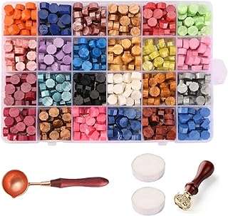Icvv 600 pièces ensemble de perles de cire à cacheter kit de tampon de sceau coloré avec cuillère. En quête des dernières tendances en matière d'informatique à prix abordable ? DIAYTAR COTE D'IVOIRE  est là pour vous ! Explorez notre sélection d'ordinateurs portables, de tablettes et de périphériques informatiques pour trouver les produits les plus performants à des prix attractifs.