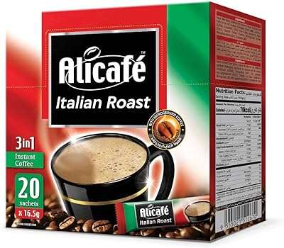 Café torréfié instantané italien 3 en 1 d'alicafe 165g 20 sachets. Besoin de produits à petit prix ? DIAYTAR COTE D'IVOIRE  vous propose une large sélection d'articles discount, allant de la maison à l'électroménager en passant par l'informatique, la mode et les gadgets. Faites des économies en faisant vos achats chez nous !
