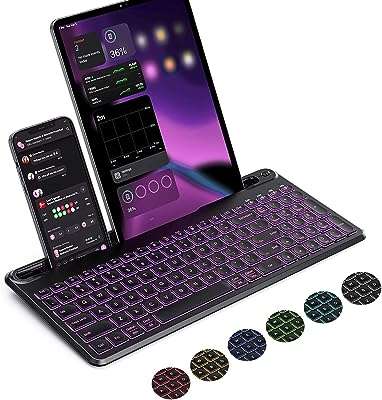 Clavier rétroéclairé bluetooth multi appareils seenda pour tablette lumineux rechargeable sans fil avec pavé. Faites des économies sans sacrifier la qualité avec DIAYTAR COTE D'IVOIRE . Notre boutique en ligne propose une immense variété de produits discount, allant des appareils électroménagers aux vêtements tendance et aux gadgets les plus populaires. Trouvez tout ce dont vous avez besoin à des prix incroyables !
