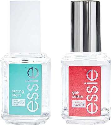 Kit de manucure essie protect your base et top coat haute. Explorez les offres exceptionnelles de DIAYTAR COTE D'IVOIRE, la boutique en ligne ultime pour les amateurs de bons plans. Trouvez tout ce dont vous avez besoin, de la maison à l'électroménager, de l'informatique à la mode en passant par les gadgets les plus tendance, le tout à des prix défiant toute concurrence.