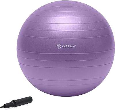 Ensemble de ballons d'équilibre gayam comprenant un ballon de yoga anti éclatement une pompe. Besoin de renouveler votre intérieur sans vous ruiner ? DIAYTAR COTE D'IVOIRE  est là pour vous offrir une vaste gamme de produits discount pour la maison, des meubles aux accessoires décoratifs en passant par les appareils électroménagers. Profitez de notre sélection de qualité à des prix incroyables et transformez votre maison sans vous soucier de votre budget.