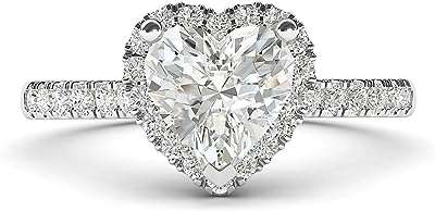 Bague de fiançailles en forme de cœur en or blanc 14 carats avec pierres. Ne cherchez plus ailleurs, DIAYTAR COTE D'IVOIRE  offre une large gamme de produits discount en ligne. Faites des affaires exceptionnelles dans tous les domaines, qu'il s'agisse de l'informatique, de la maison ou de la mode. Avec notre sélection variée et notre engagement envers les prix bas, vous êtes sûr de trouver ce que vous recherchez.
