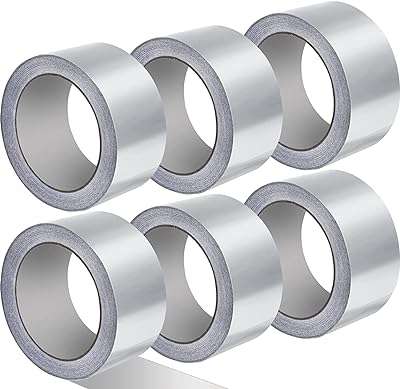 Ruban en feuille d'aluminium ruban isolant métallique 2" x 15 mètres. DIAYTAR COTE D'IVOIRE  - votre destination pour des produits de qualité à prix réduits. Parcourez notre boutique en ligne pour trouver des offres exceptionnelles sur des articles de maison, d'électroménager, de mode et de gadgets, et économisez tout en enchérissant votre style de vie.