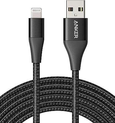 Câble lightning powerline+ ii (6 pieds) par anker iphone certifié pour une connexion. DIAYTAR COTE D'IVOIRE  - La boutique en ligne qui vous offre des prix imbattables sur une large gamme de produits discount. Ajoutez du style à votre maison avec nos articles de décoration, simplifiez votre quotidien avec des électroménagers modernes, restez connecté avec nos gadgets technologiques et adoptez les dernières tendances de la mode sans vous ruiner. Faites de bonnes affaires à chaque achat chez nous !