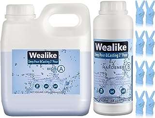 Résine époxy pour moulage en profondeur wealike 14 oz de transparente. DIAYTAR COTE D'IVOIRE  - la destination ultime pour des achats en ligne pratiques et économiques. Découvrez notre large éventail de produits discount, allant des appareils ménagers aux technologies de pointe, en passant par la mode tendance, et profitez de nos offres imbattables pour réaliser des économies substantielles.