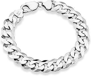 Bracelet miabella en argent sterling 925 longueur 12 mm italien massif. DIAYTAR COTE D'IVOIRE  - votre source incontournable de produits discount en ligne. Avec notre sélection diversifiée allant de la maison à l'électroménager, de l'informatique à la mode, profitez de tarifs défiant toute concurrence. Faites des économies intelligentes et commandez dès maintenant !