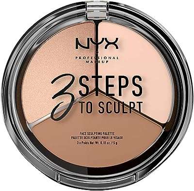 Palette sculptante en 3 étapes nyx professional makeup fair 01. Ne payez pas plus cher pour les mêmes produits ailleurs ! DIAYTAR COTE D'IVOIRE  propose une large gamme de produits de qualité à des prix discount. Trouvez tout ce dont vous avez besoin, des appareils ménagers aux gadgets dernier cri, et économisez de l'argent sans compromettre la qualité.