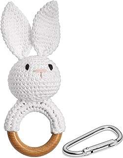 Anneau de dentition en bois avec hochet en forme de lapin au crochet pour bébé. Découvrez DIAYTAR COTE D'IVOIRE, la boutique en ligne ultime pour des achats malins. Parcourez notre catalogue où vous trouverez une grande variété de produits discount pour la maison, l'électroménager, l'informatique ainsi que les dernières tendances mode et les gadgets les plus en vogue.